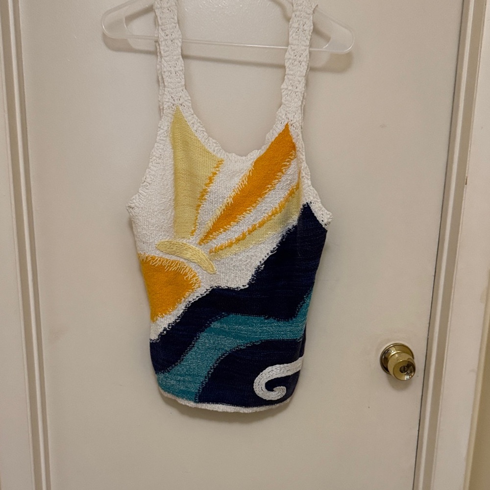 Absolutely stunning Pilcro Multicolor Tank Top - Picture 5 of 9